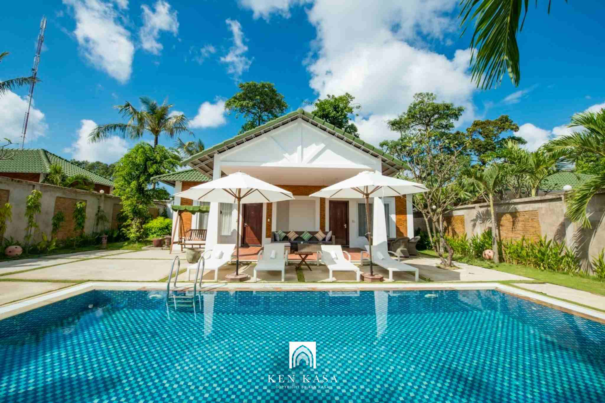 Biệt thự Xanh 2 ph&ograve;ng ngủ